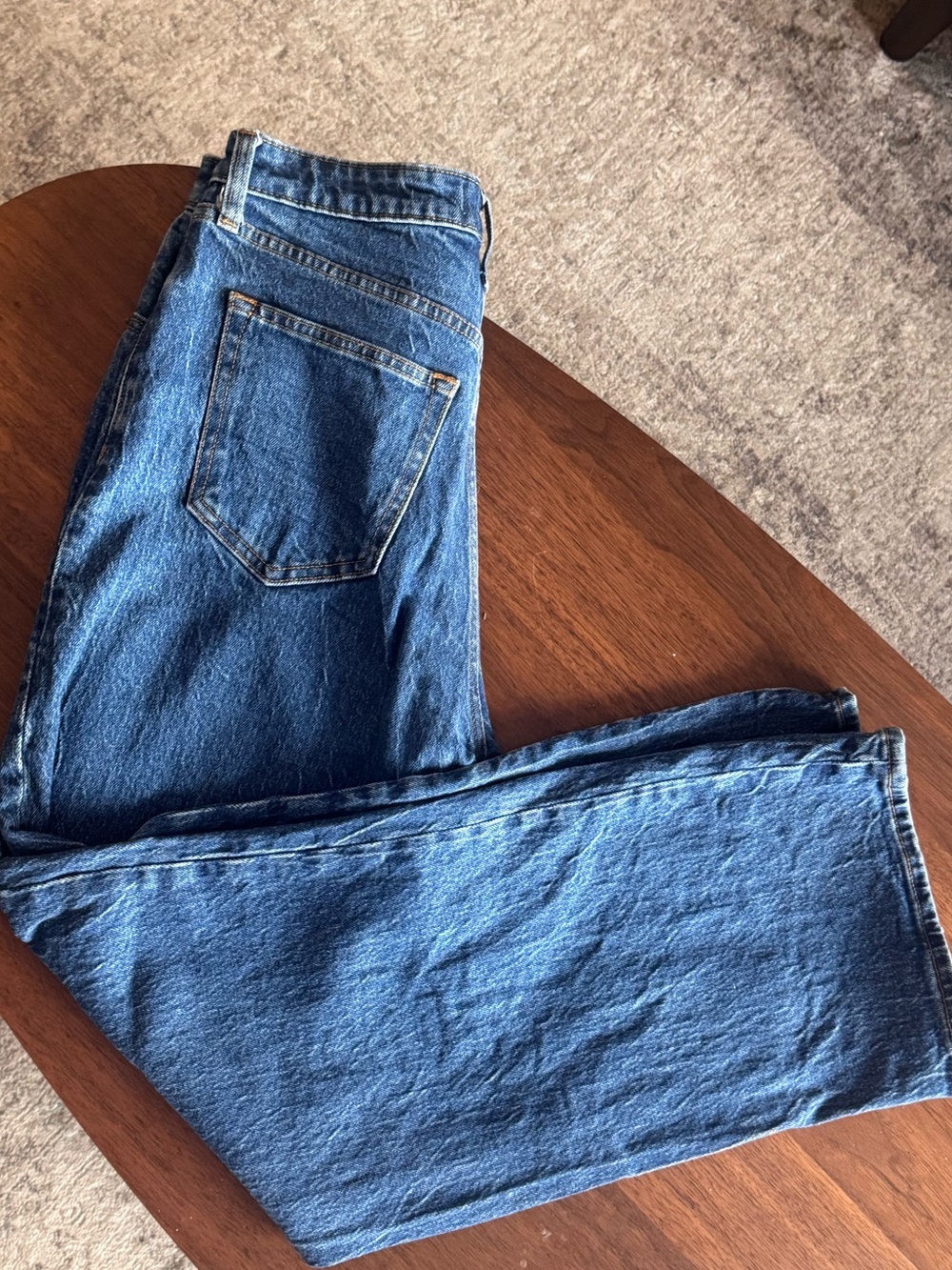 Abercrombie & Fitch Relaxed 90s High Rise Jean, Curve Love Size 27